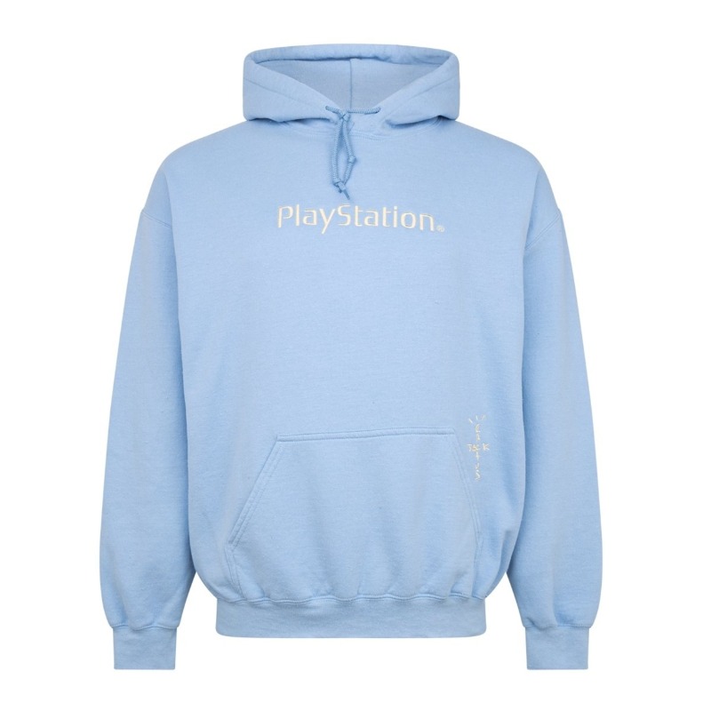 パーカー・フーディ Travis Scott Motherboard IV Hoodie Travis Scott Motherboard I Hoodie Light Blue Men's - FW20 - US